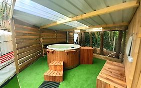 Yourte avec bain nordique